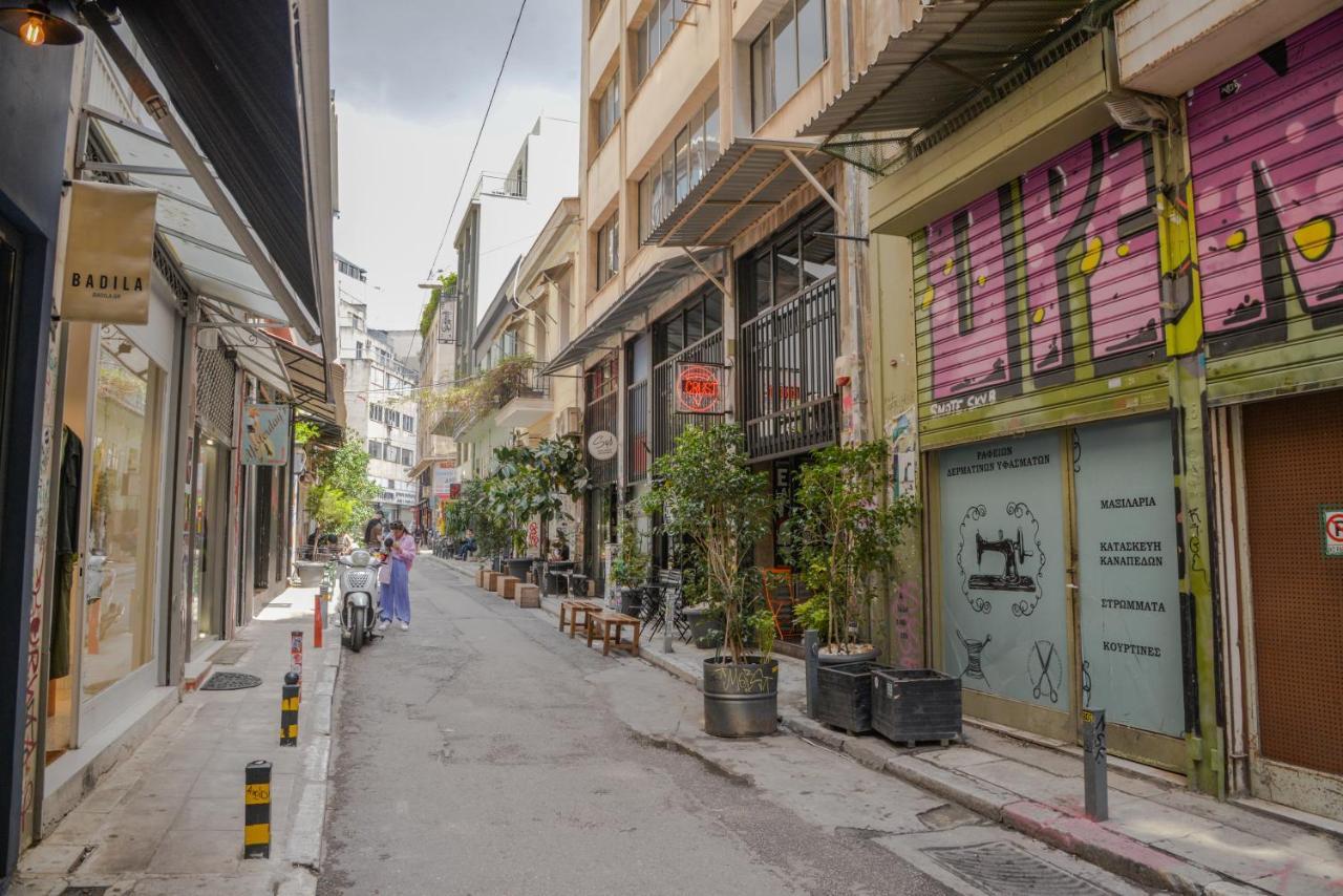 Virginia'S Boutique Apartments Atenas Exterior foto